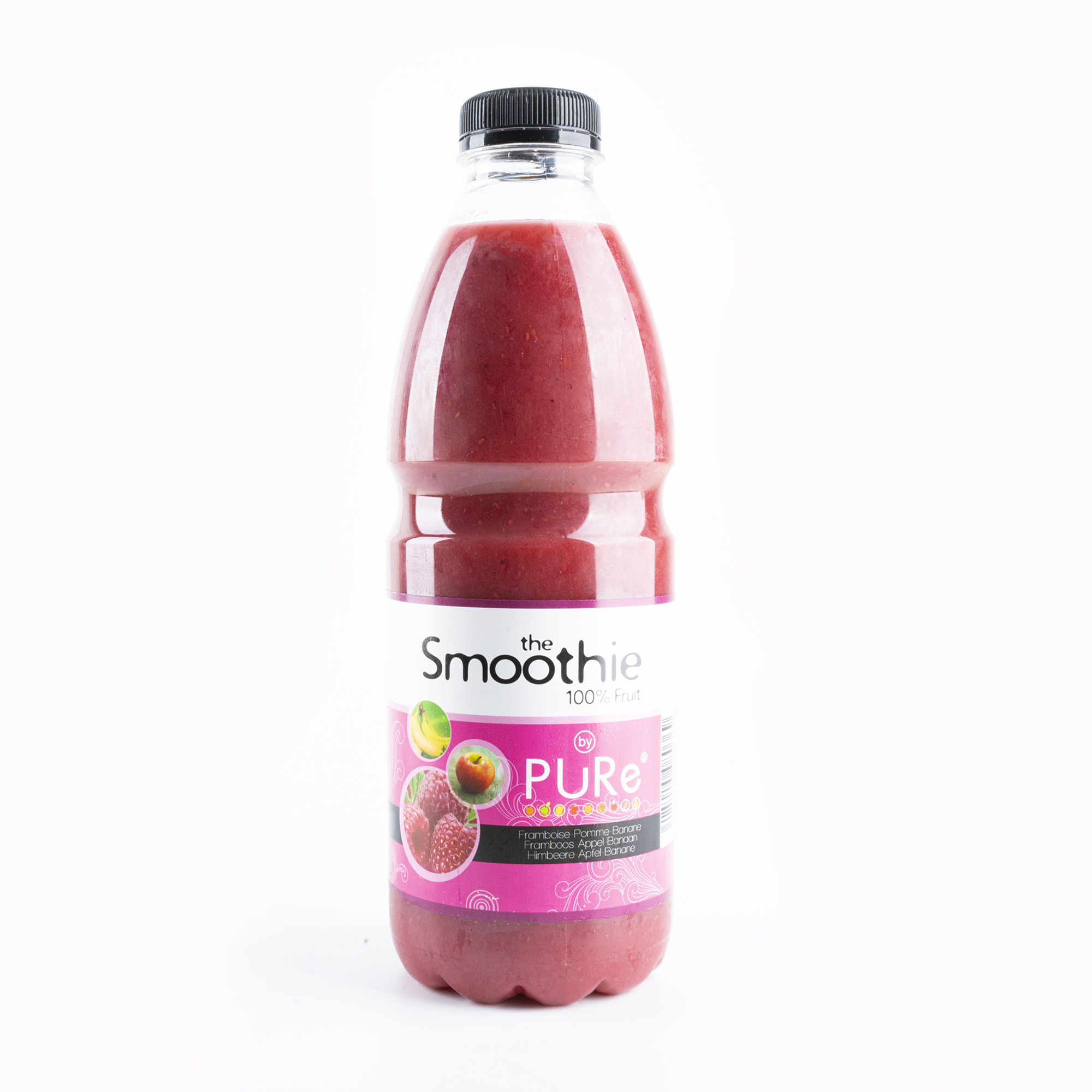 The Juicy Group - Pure - Smoothie framboos-banaan - Pure HPP 1 L