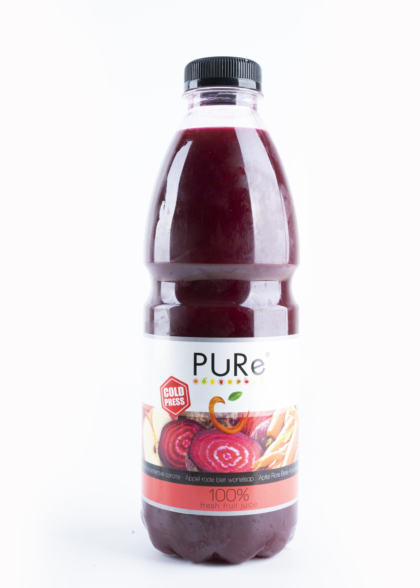 The Juicy Group - Pure - Jus de betterave-carotte - Pure HPP 1L