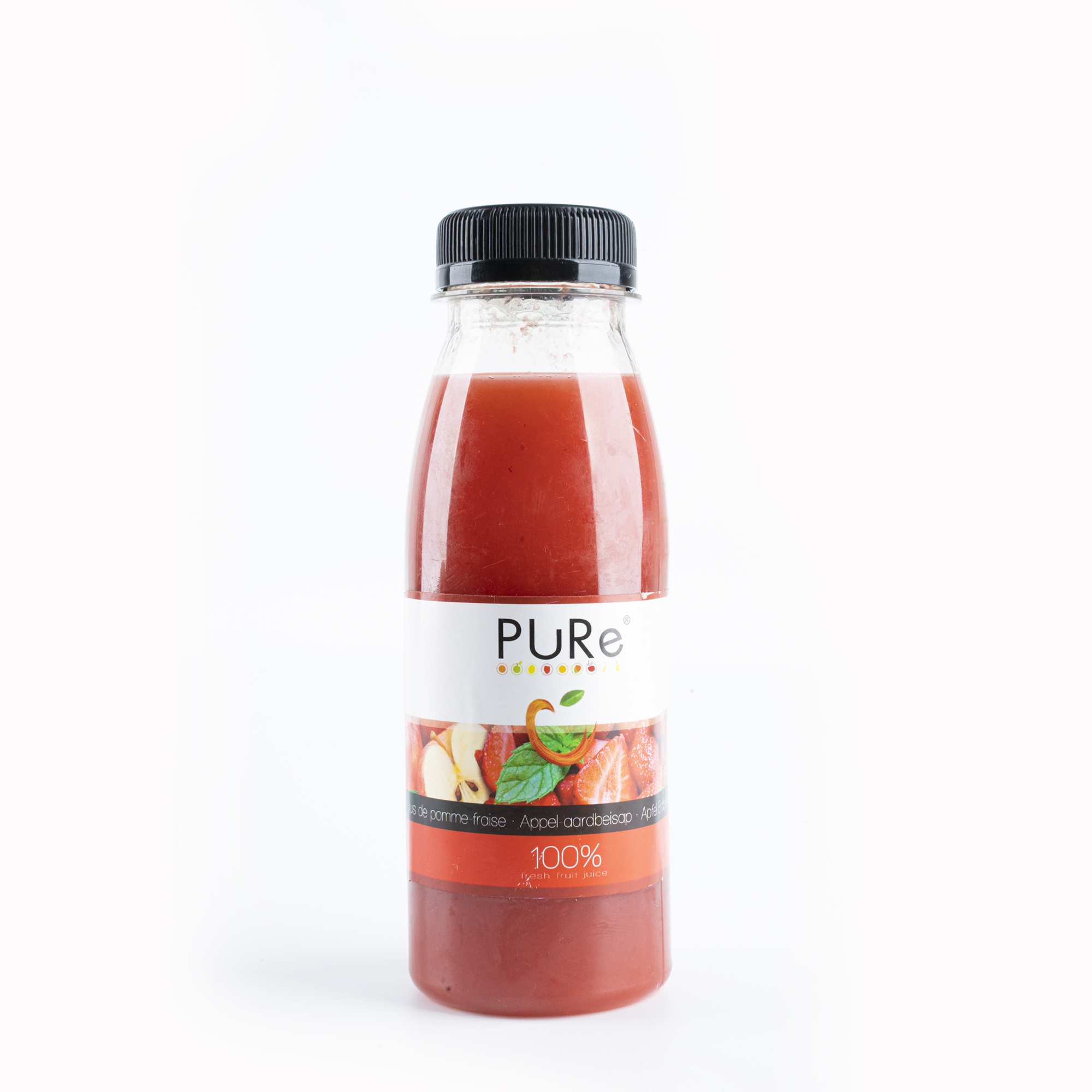 The Juicy Group – PURE - Sap aardbei Pure HPP 25cl